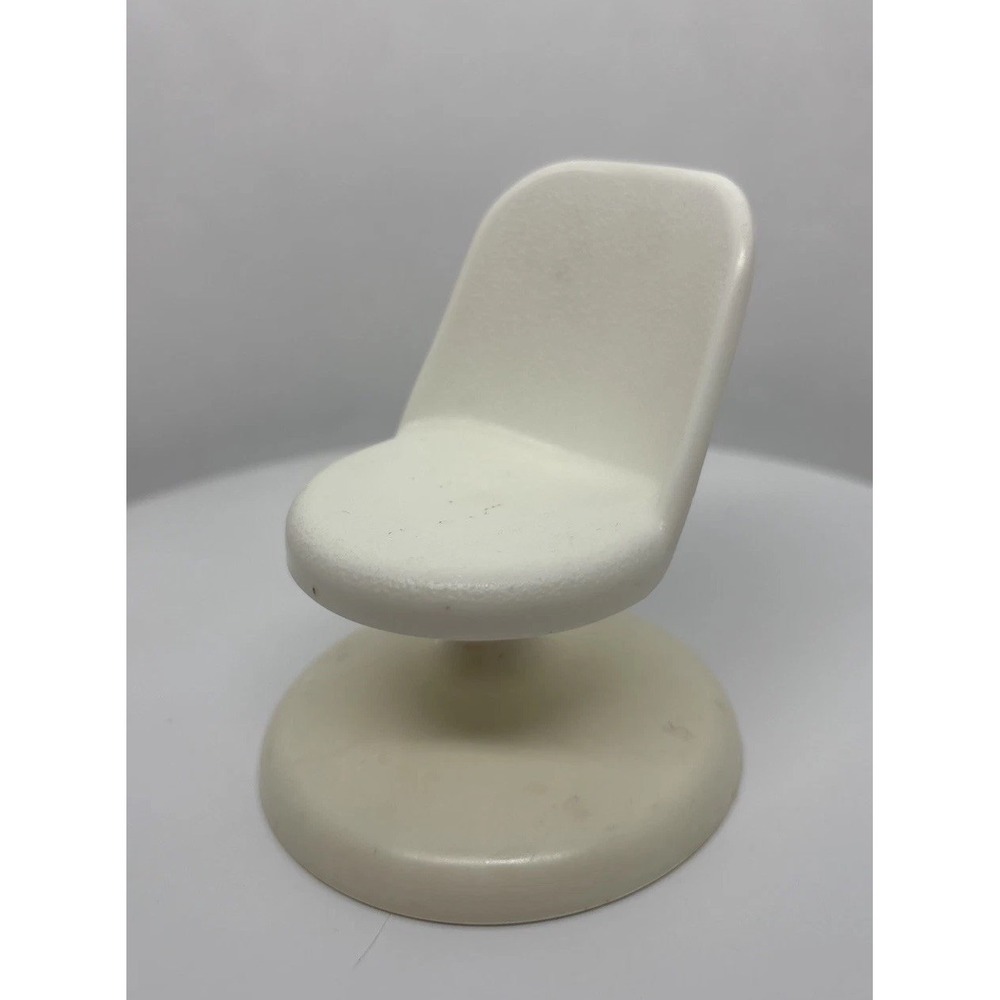 Vintage Barbie Chair Mattel 1982 White Plastic